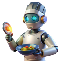 Robot Chef Culinary Innovation with AI png