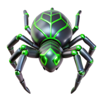 Cybernetic Arachnid A 3D Model of a Futuristic Mechanical Spider png