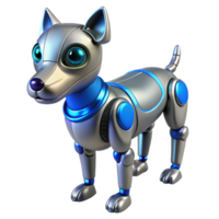 Futuristic Robotic Canine A Digital Model of a Mechanical Dog png