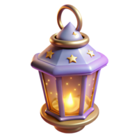 Enchanted Lantern Digital Render of a Magical Light Source png