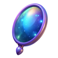 Cosmic Reflection A Mystical Orb of Nebulae and Stars png