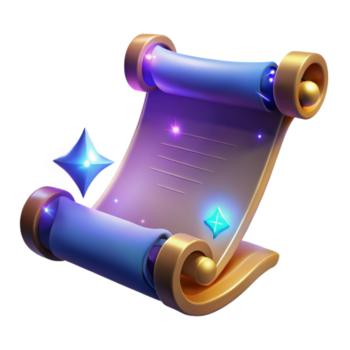 magico scorrere svelare segreti con raggiante gemme e incantevole effetti png