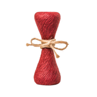 Rustic Red Twine Without Labels on a Simple png
