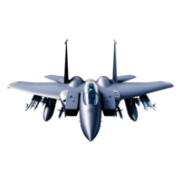 Advanced Military Jet Profile View on Clear Background png