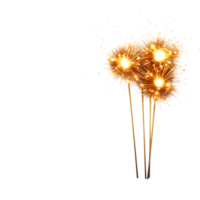 Festive Fireworks Display with Bright Bursts of Light in Night Sky png