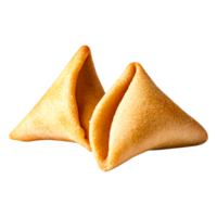 Crispy Golden Fried Dumplings on a Plain Background png