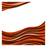 Abstract Wavy Background with Smooth Flowing Stripes in Warm Tones png