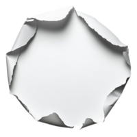 Torn Paper Circle with for Creative Design Projects png