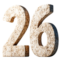 Abstract Stone Number Twenty-Six Design for Creative Projects png