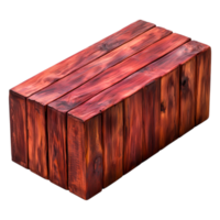 Natural Rustic Wooden Block for Decoration and Craft Projects png