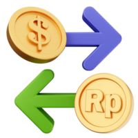 Two coins with the word rp and an arrow pointing to the right png