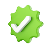 A green check mark on a black background png