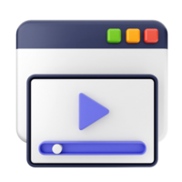 A player icon with a blue and white background png