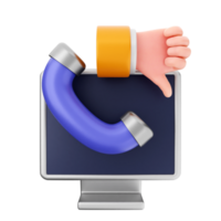 A hand holding a phone and a computer screen png