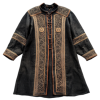 Medieval Tunic Intricate Pattern on transparent background. png