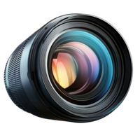 Camera Lens Intricate Details on transparent background. png