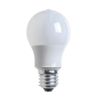 LED Light Bulb isolated on white background. isolated on transparent background png