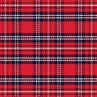 red blue plaid checkered stripes fabric pattern scrapbook print background vector