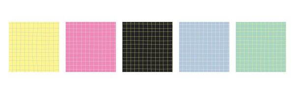 Notebook sheet seamless pattern. Square grid paper collection. school math sheet. illustration vector