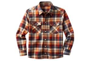 Fall flannel shirt versatile wardrobe staple for fall png
