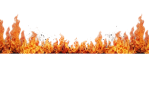 Fire border spreads fierce and fast png
