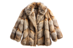 Faux Fur Coat Warm and Soft png
