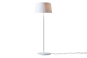Floor lamp transforms corners into cozy reading nooks png