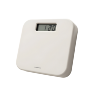 Modern Digital Bathroom Scale with LCD Display png