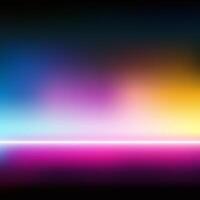 Abstract gradient color glow effect wallpaper for decoration vector