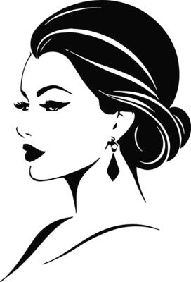 Stylish Lady Illustration