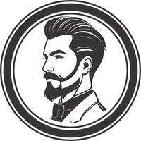 Gritty Barber Branding vector