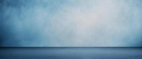 Gradient blue textured background with copy space photo