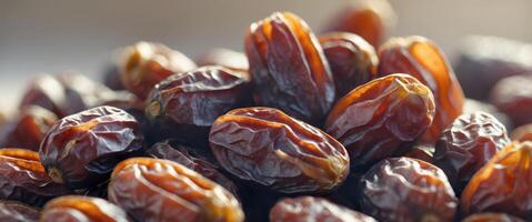 Cluster of Dried Dates with Rich Texture photo