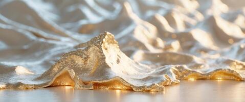 Luxurious and elegant gold texture background for adding sophistication to your projects. photo