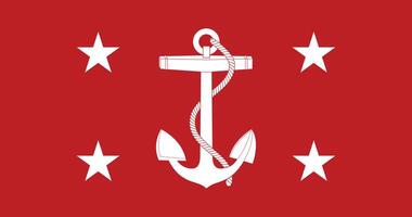 US Under Secretary of the Navy Flag Illustration Premium Quality vector