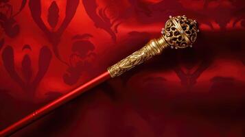 scepter gold and royal background photo
