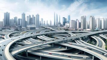 highway road interchange photo