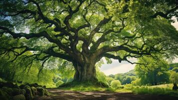 forest strong tree photo
