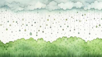 clouds spring doodles photo