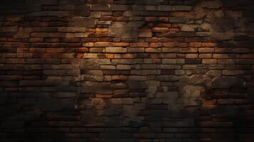rough dark brick texture photo