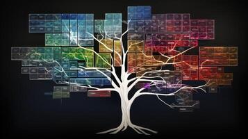 interactive tree flow chart photo