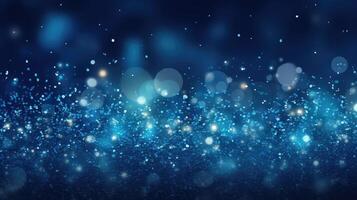 sky blue sparkles background photo