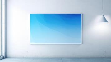 soft blue abstract gradient photo