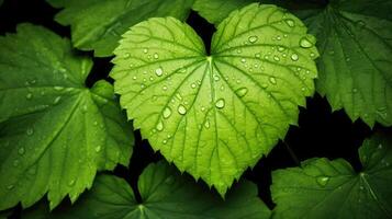 linear leaf shapes photo