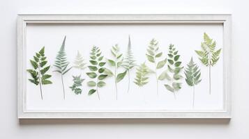 photo frame leaves