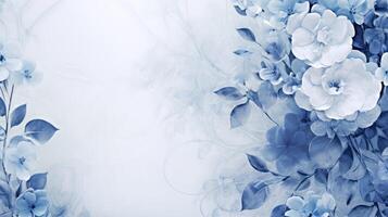 sophistication blue white background green photo