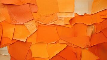 arranged orange construction paper texture photo