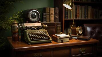 books office desk desktop photo