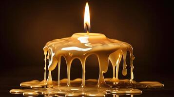 display dripping gold photo