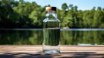 glass blank water bottle photo